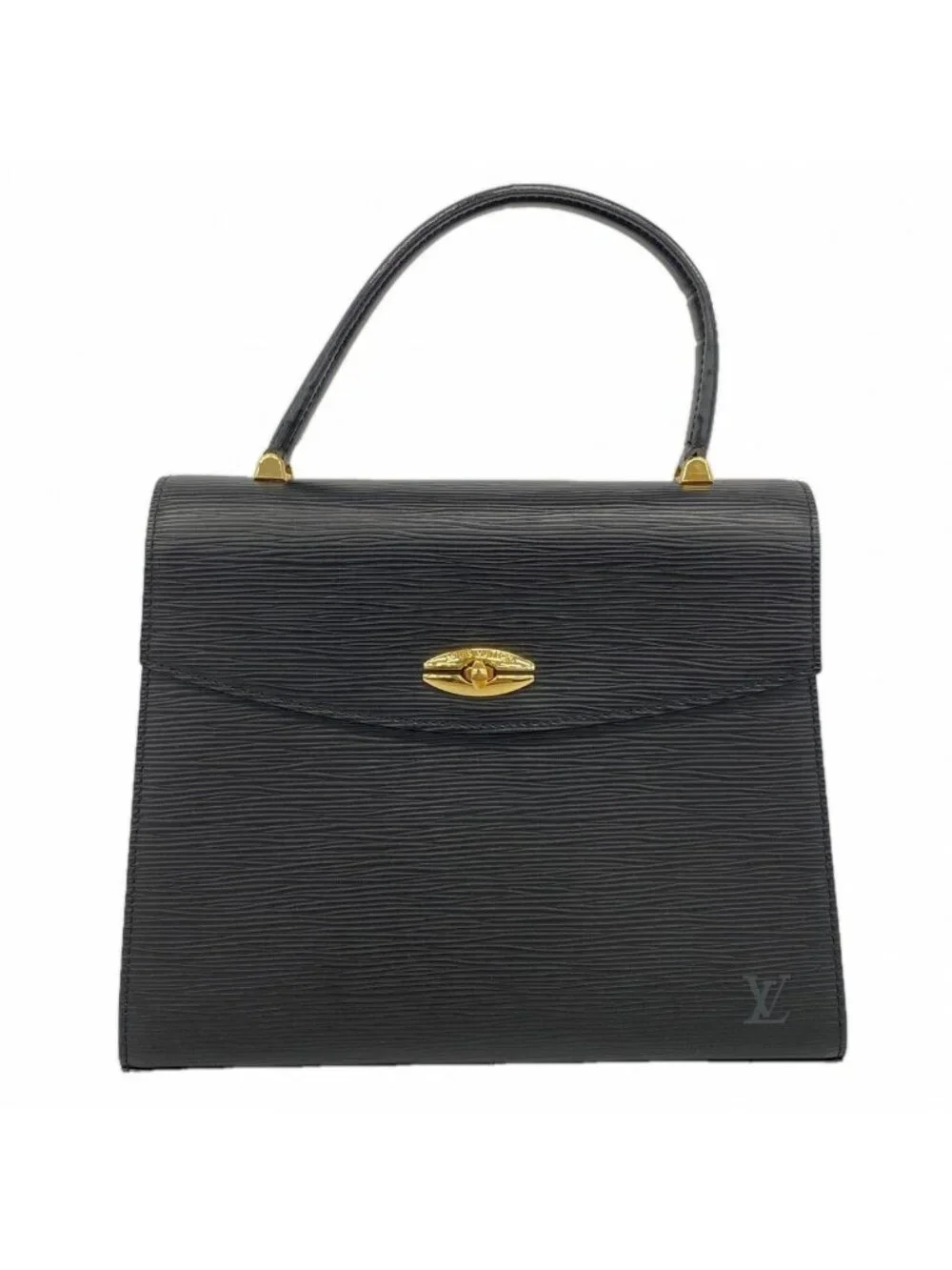 Louis Vuitton Handbag Epi Malesherbes Noir